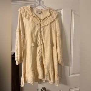 Cleobella Cream Mini Dress